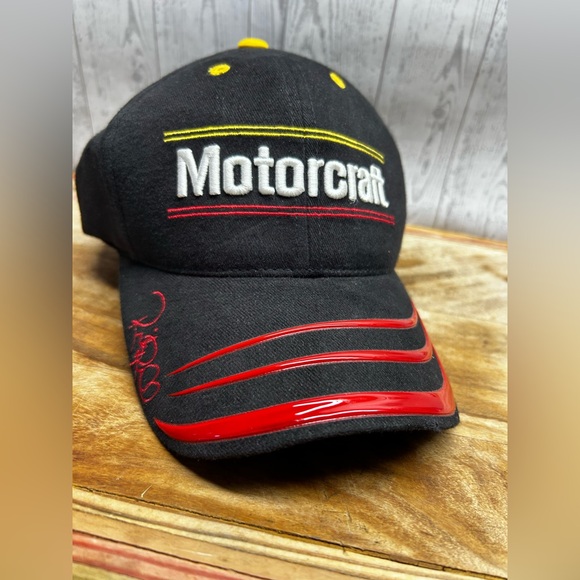 Motorcraft Nascar 21 Ricky Rudd Hat Checkered Flag Sports Ball
Cap - Picture 9 of 9